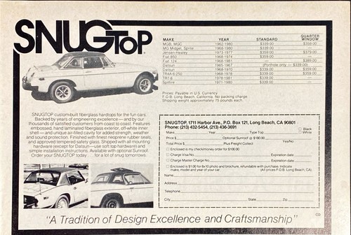 Snugtop custom built - custom, car